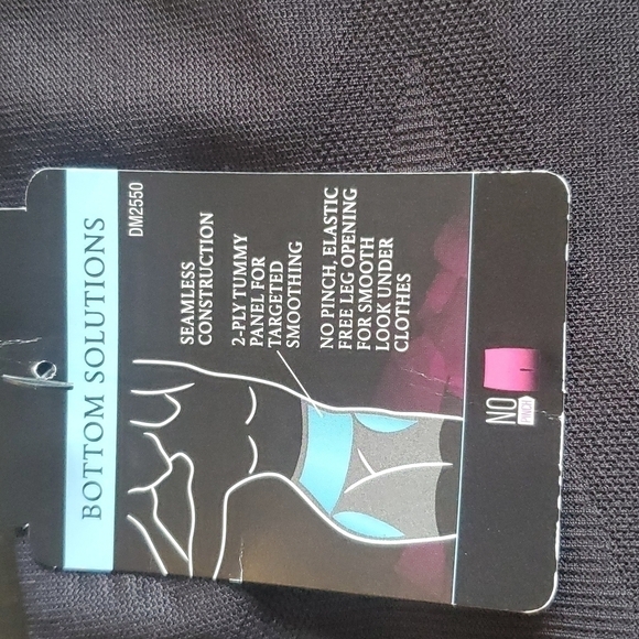 NWT Black Maidenform Ultra Control Thigh Slimmer Sz Small - Picture 4 of 7